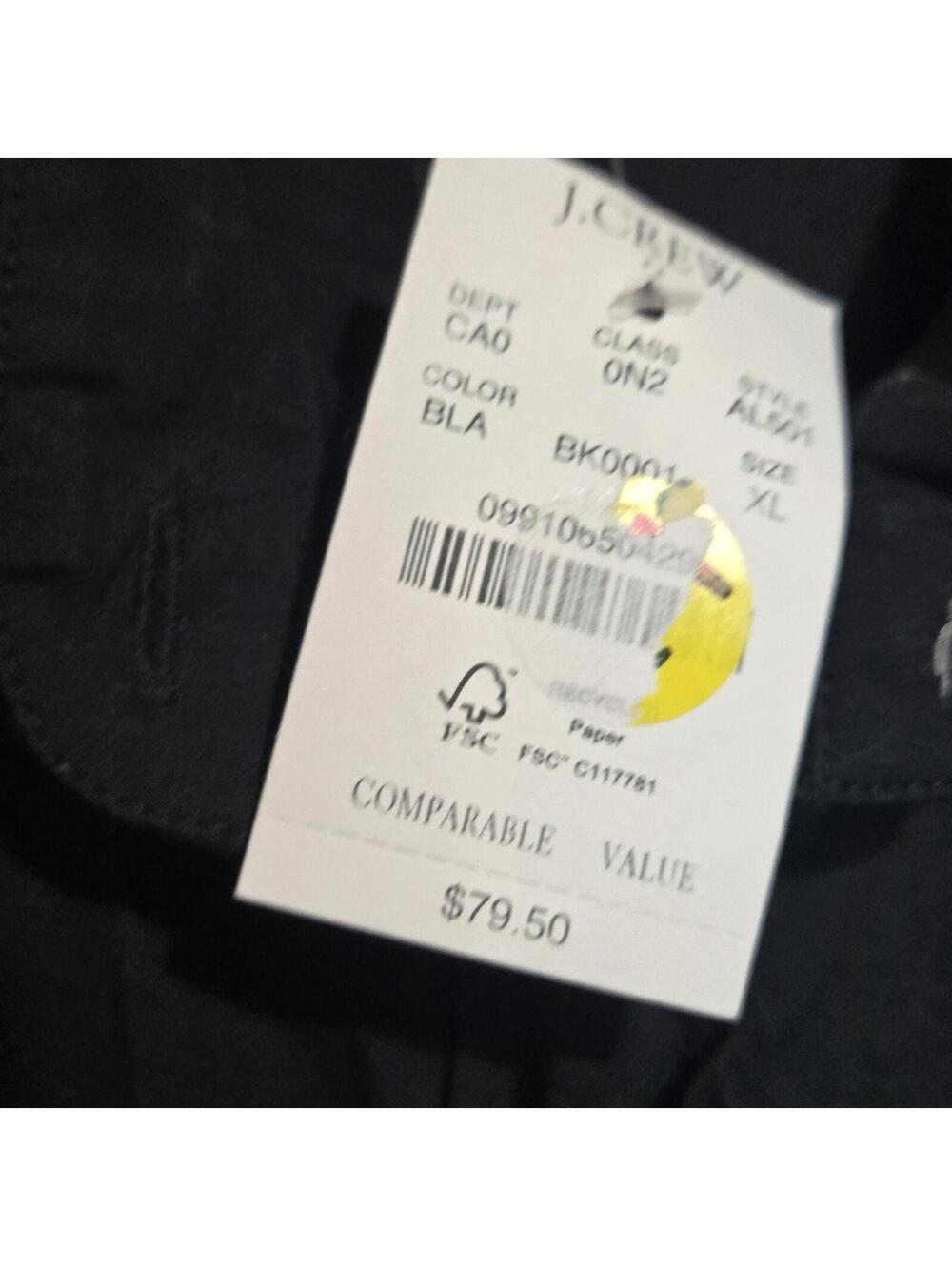 J Crew Button-up cotton poplin shirt in signature fit - Picture 3 of 5